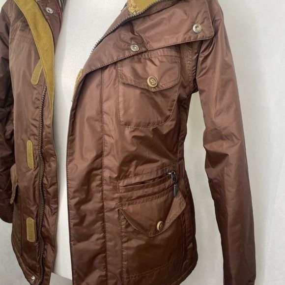 Sims ladies ski snowboard jacket brown Xsmall - Picture 5 of 16